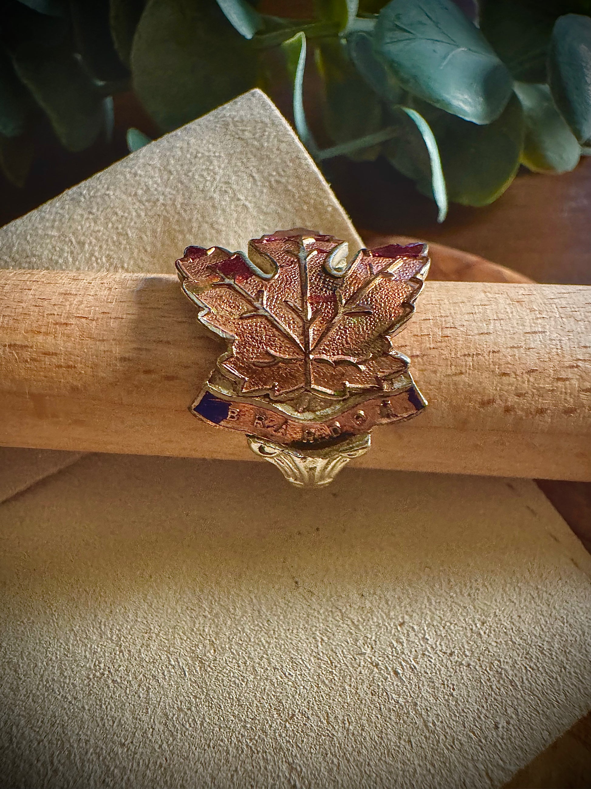 Oh, Canada-Maple Ring
