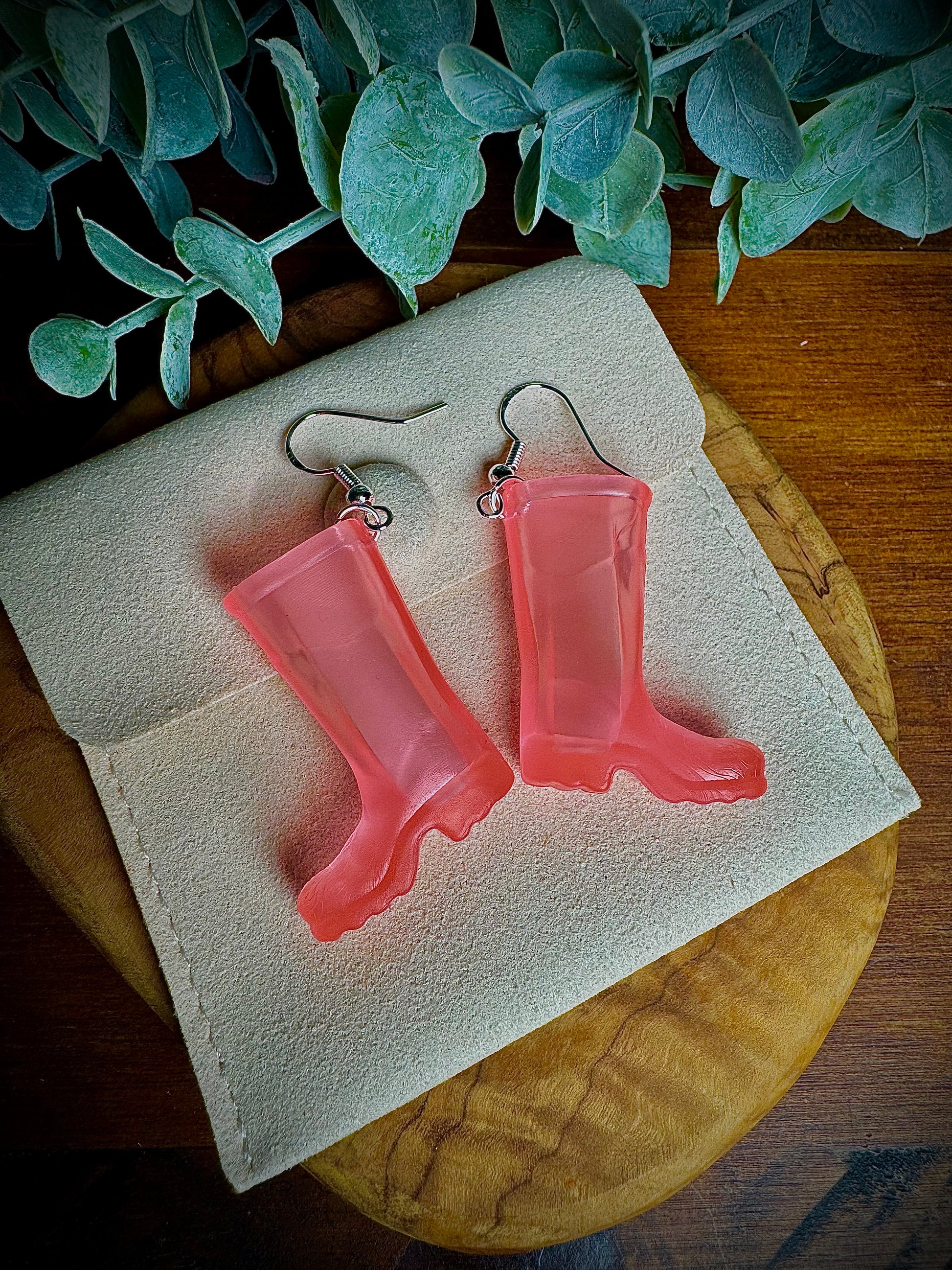 Pink Rain Boots