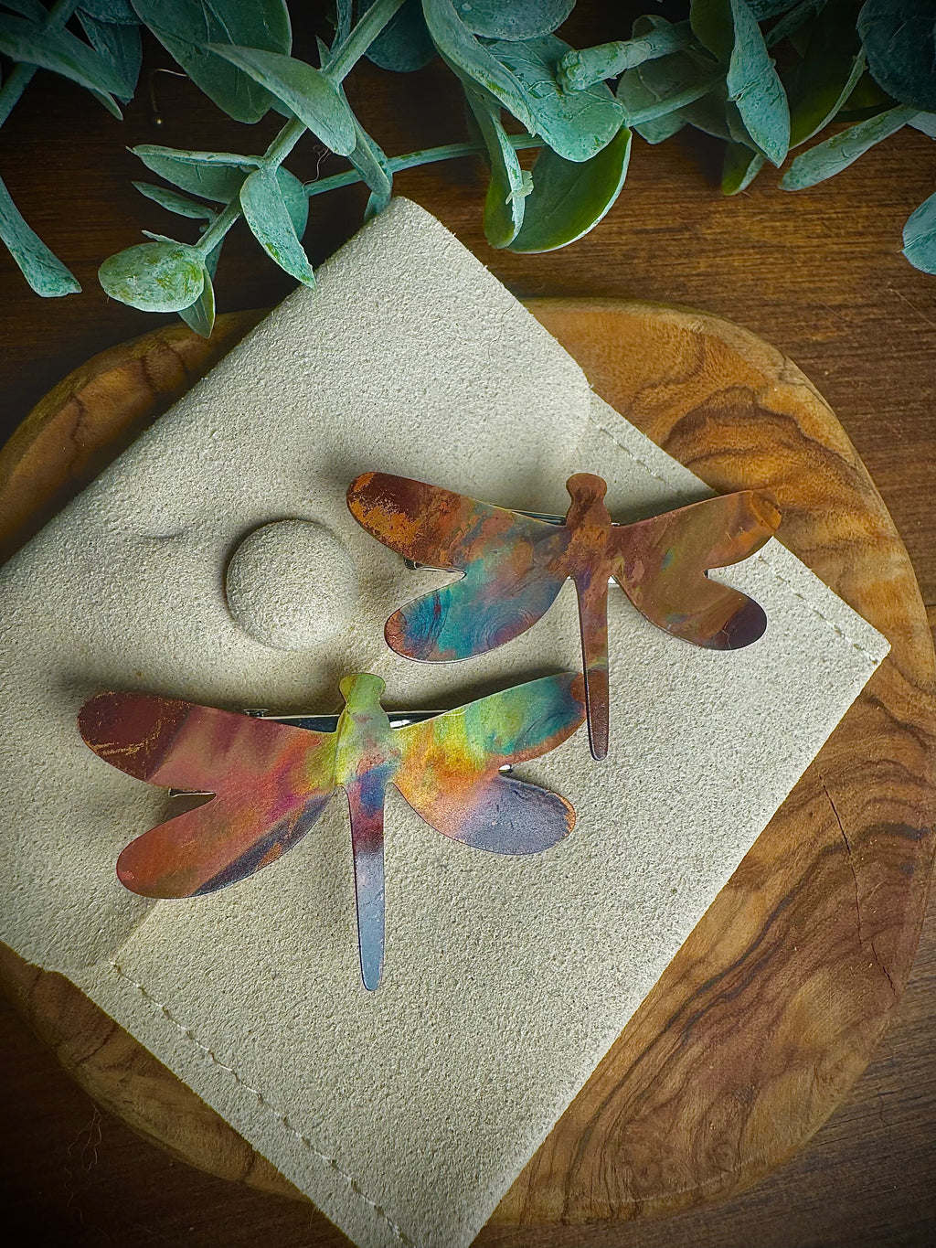 Dragon Fly Hair Clips