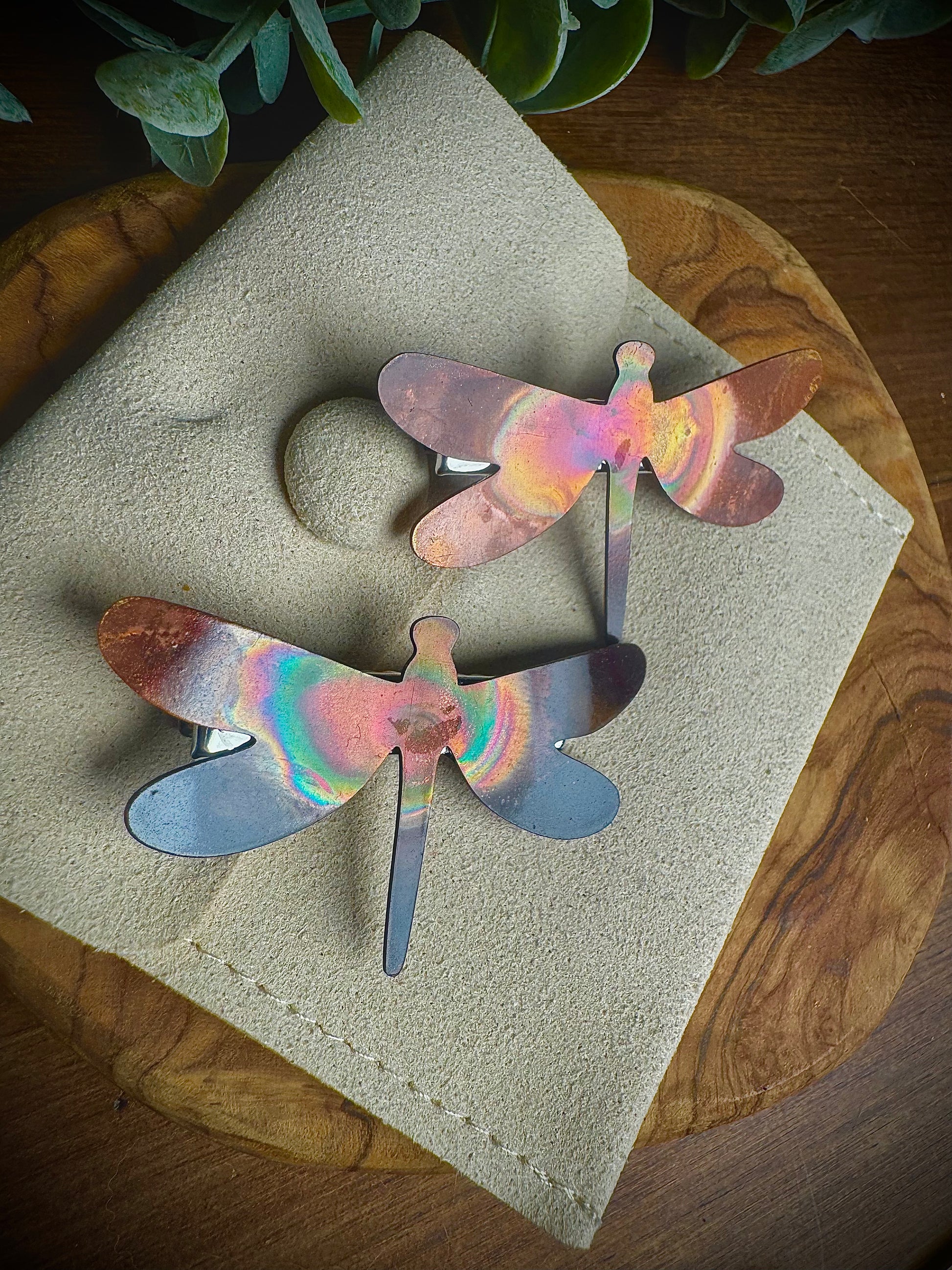 Dragon Fly Hair Clips